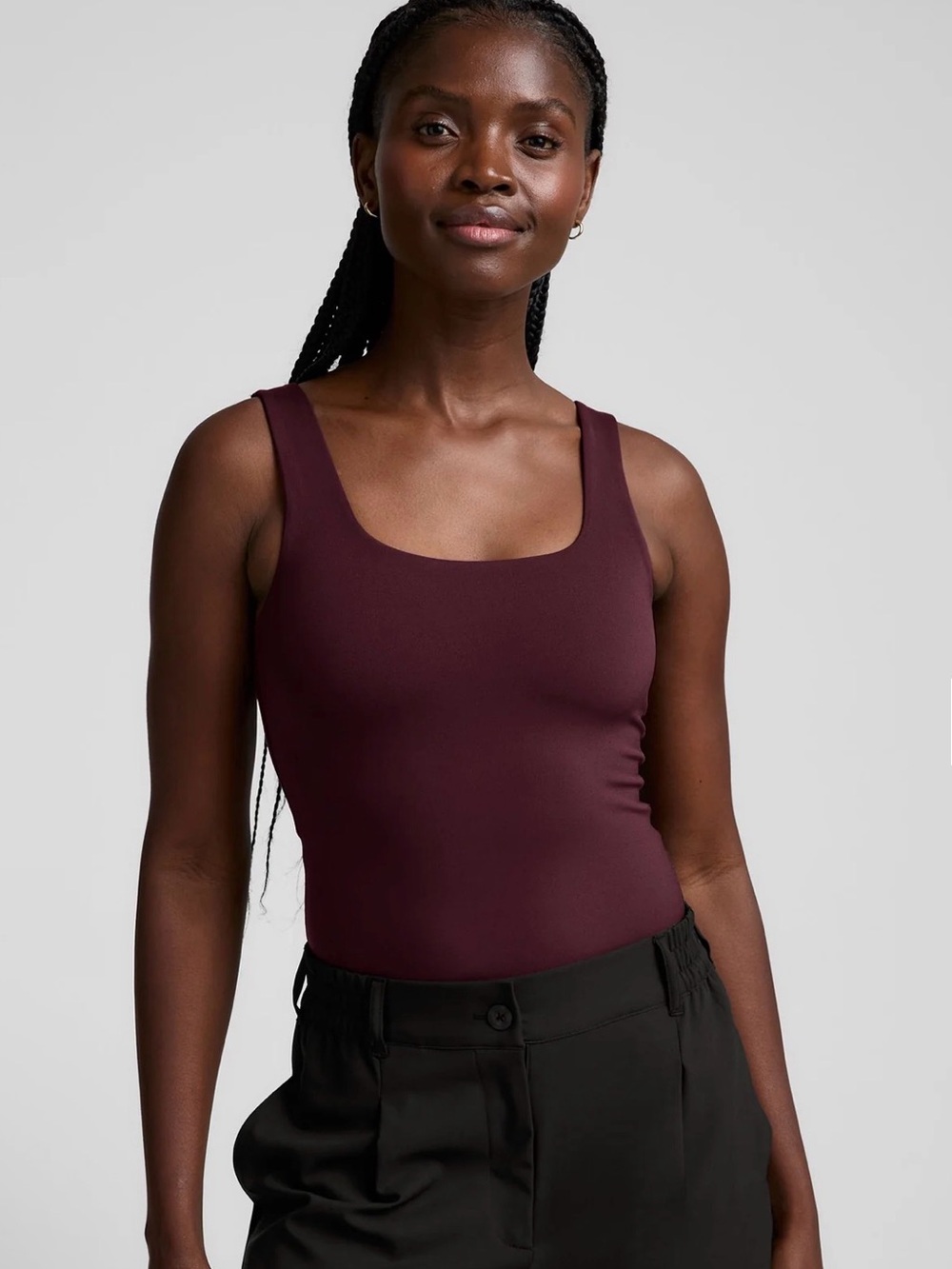 Express Body Sculpting Compression Tank Top XL NWT – Maroon
